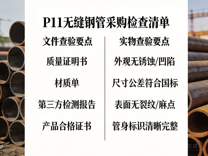 P11无缝钢管采购指南：巴彦淖尔地区如何识别厂家资质与检验报告
